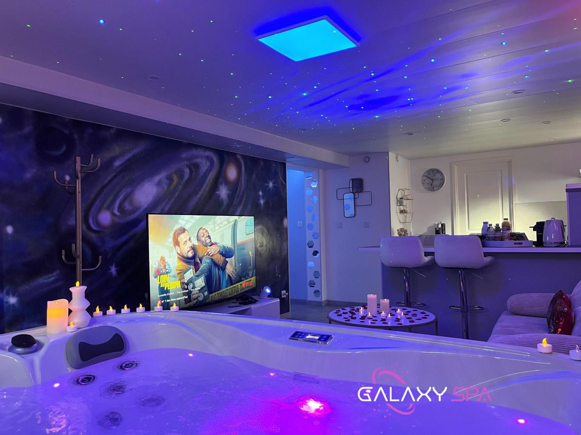 Galaxy Spa - Suite Mercure Jacuzzi Privatif Champigneulles Exteriér fotografie